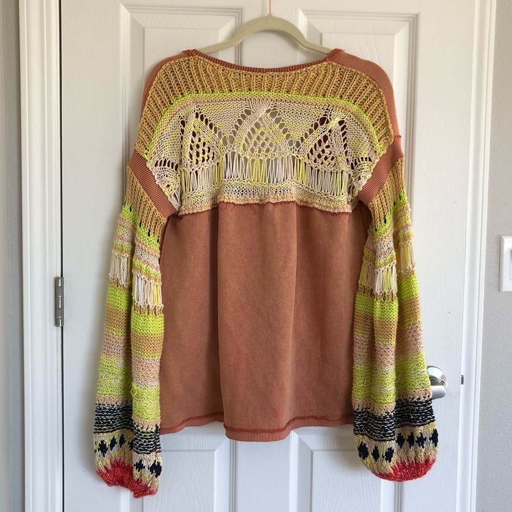 Free People Reminiscent Pullover Sweater - Picture 2 of 8